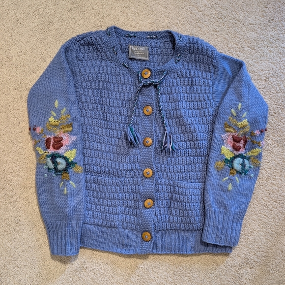 Sundance Sweaters - Sundance French Knot Handmade Women's Wool Cardigan